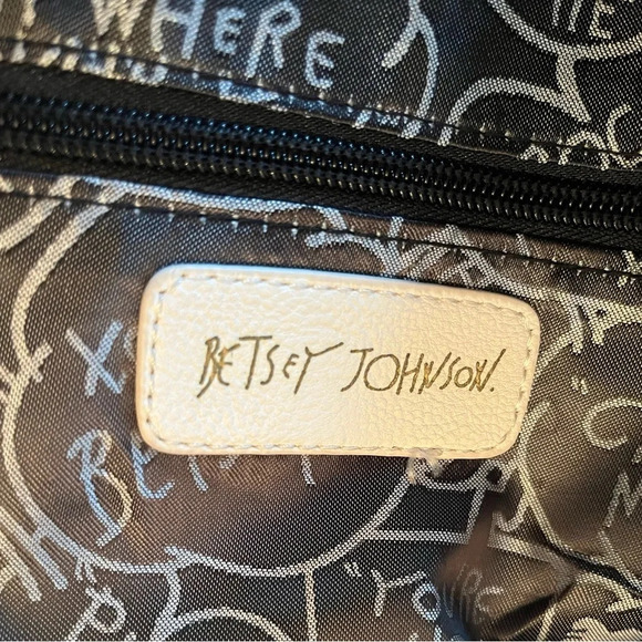 Betsey Johnson Pink Satchel with Whimsical Design - Picture 7 of 8